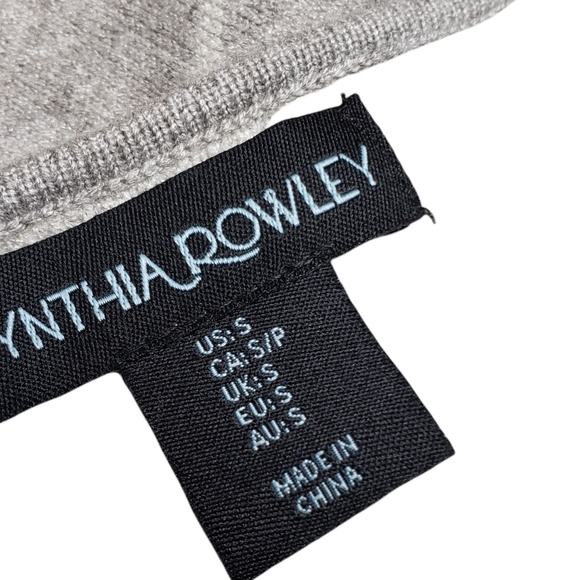 Cynthia Rowley Viscose Blend Diamond Preppy Pullover Super Soft Sweater E… - Picture 5 of 11